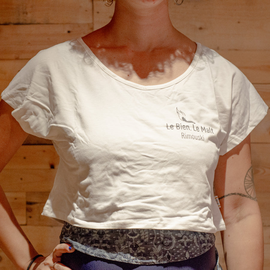 Crop Top Grognarde Old Ale (blanc crème)