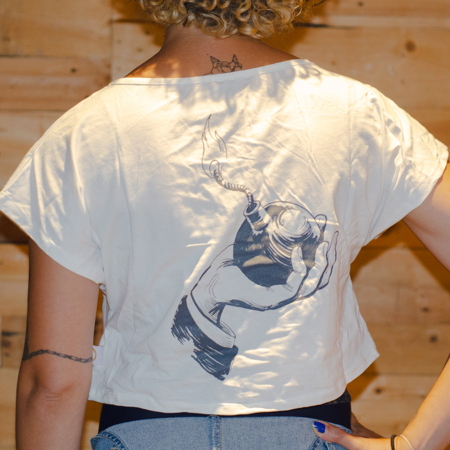 Crop Top Grognarde Old Ale (blanc crème)